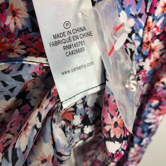 -Parker Dahlia Ditsy Floral Blouse Shirt NWT S - Picture 7 of 8